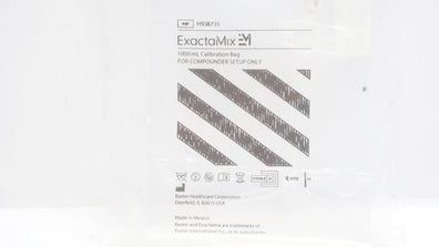 Baxter H938735 ExactaMix 1000mL Calibration Bag